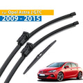 Erick's limpador dianteiro e traseiro conjunto de lâminas de limpador para opel astra j 2009 - 2015 pára-brisas janela escovas de chuva 27 "+ 25" + 12"