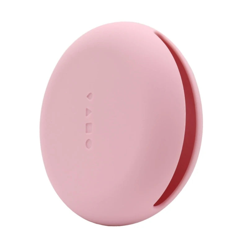 Capa silicone portátil para armazenar esponjas maquiagem suporte para pó