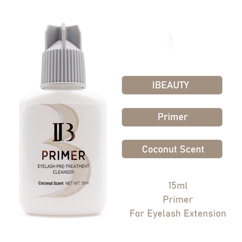 I Beauty-Eyelash Extension Glue Primer Series, Banana, Coco, Perfume de Rosa, Sem Álcool, IB, Cleanser Clear Eyelash, Maquiagem