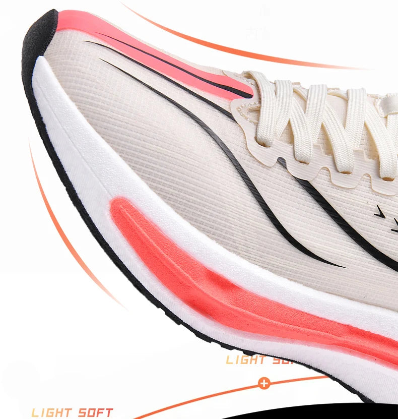 NOVO Tênis de Corrida com Placa de Carbono Especializado para Maratona Masculino e Feminino, Respirável, Ultraleve, Confortável, Esportivo e Casual