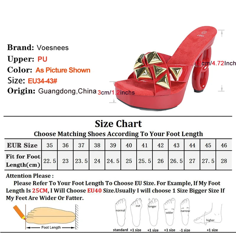 Sapatos femininos 2025 nova plataforma chinelos para mulher 12cm estilo estranho fretwork salto alto verão dedo do pé quadrado oco para fora sandálias