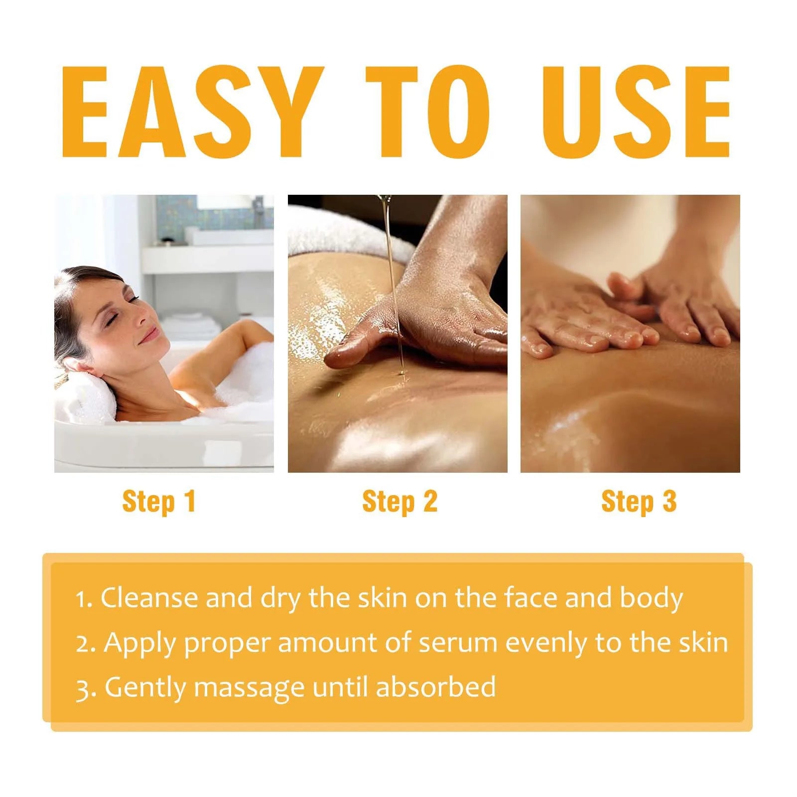 Ácido hialurónico vitamina C AHA soro facial manchas escuras corretor encolhimento poros hidratante clareamento reparação clarear o corpo cuidados com a pele
