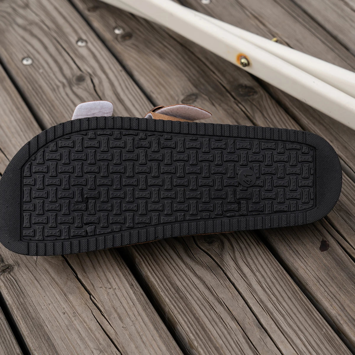 Chinelos da moda masculina para homem mulher casa ao ar livre impermeável antiderrapante deslizamento versátil sandálias romen sapatos Size39-46