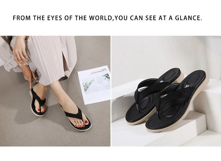 Dropshipping atacado preço das mulheres flip-flops tamanho grande sola macia chinelos personalizados para as mulheres sandale femme eté 2023 luxe