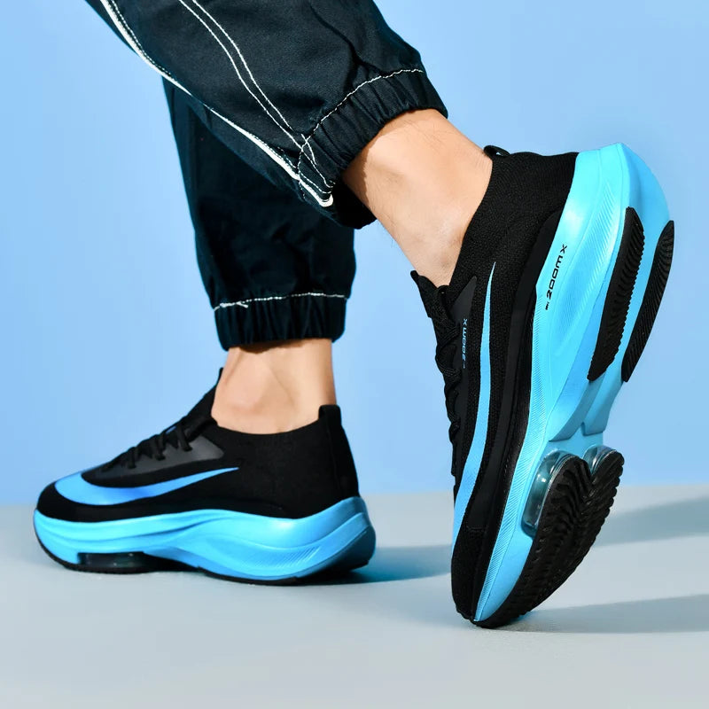 Novo 2025 profissional placa tênis de corrida maratona ultra leve esportes amortecedor sapatos masculinos e femininos