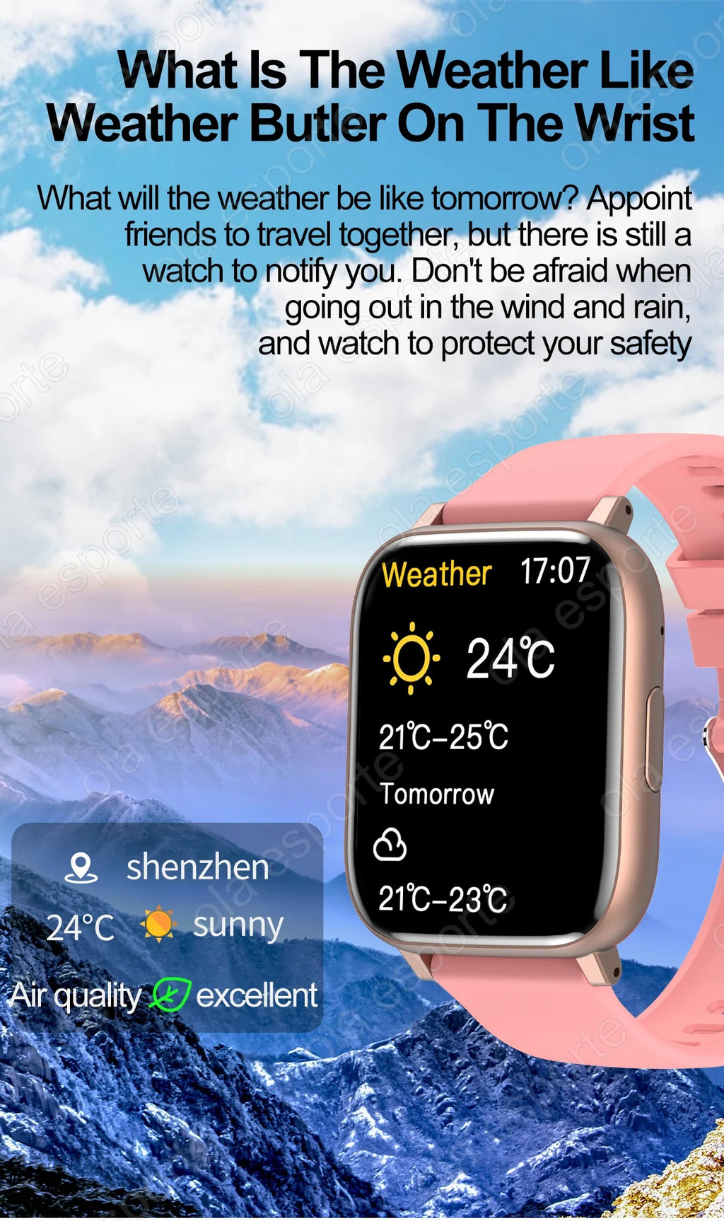 Relógio inteligente 2025 bluetooth chamada sono freqüência cardíaca monitoramento de saúde gps relógios para homens mulheres esporte fitness à prova dwaterproof água smartwatch