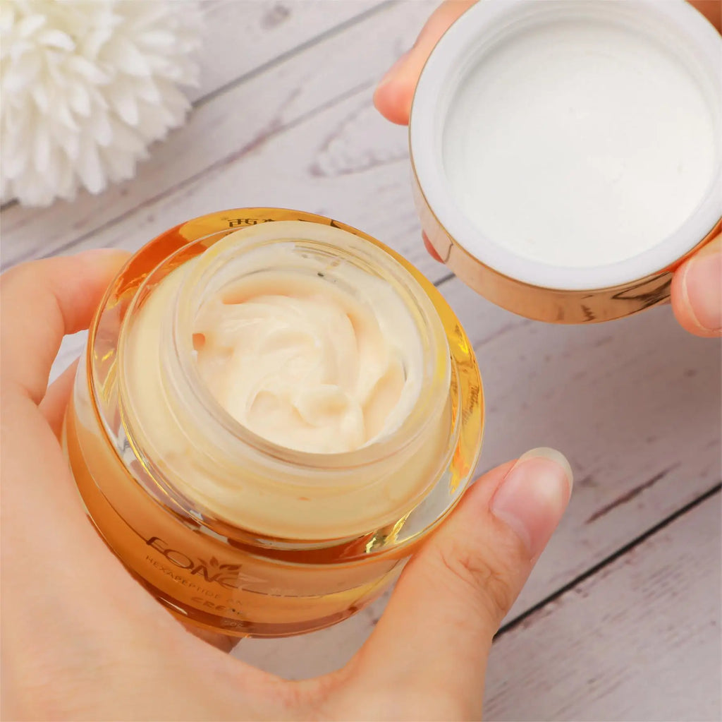 FONCE Hexapeptide Pace Cream, loção essência hidratante e nutritiva, repressora e absorvente, 50g