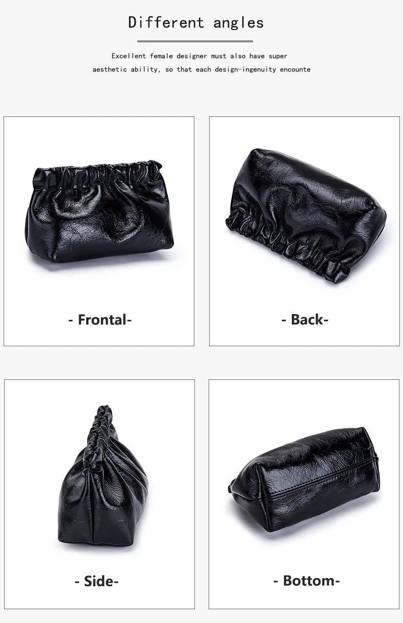 Carteira de couro genuíno das mulheres bolsa de moedas para senhoras clipe dinheiro bolso embreagem batom fone de ouvido bolsa de armazenamento bolsos