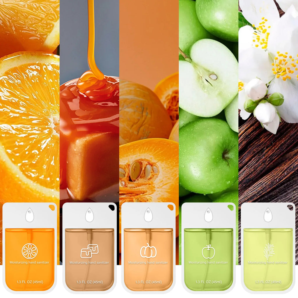 Spray Poderoso Portátil Seguro e Confiável para Limpeza das Mãos Spray Hidratante para Lavagem das Mãos Spray Desinfetante Nutritivo 45/38ml