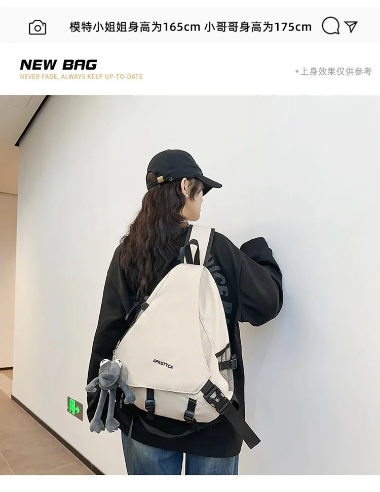 2025 novo saco de peito masculino crossbody saco multifuncional casual um ombro mochila grande capacidade sacos do mensageiro