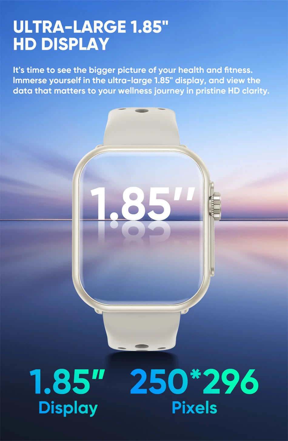 2026 moda feminina relógio ultra2 se relógios inteligentes 1000mah 1.85 "amoled tela de toque completa bt chamada smartwatch para android ios ladie