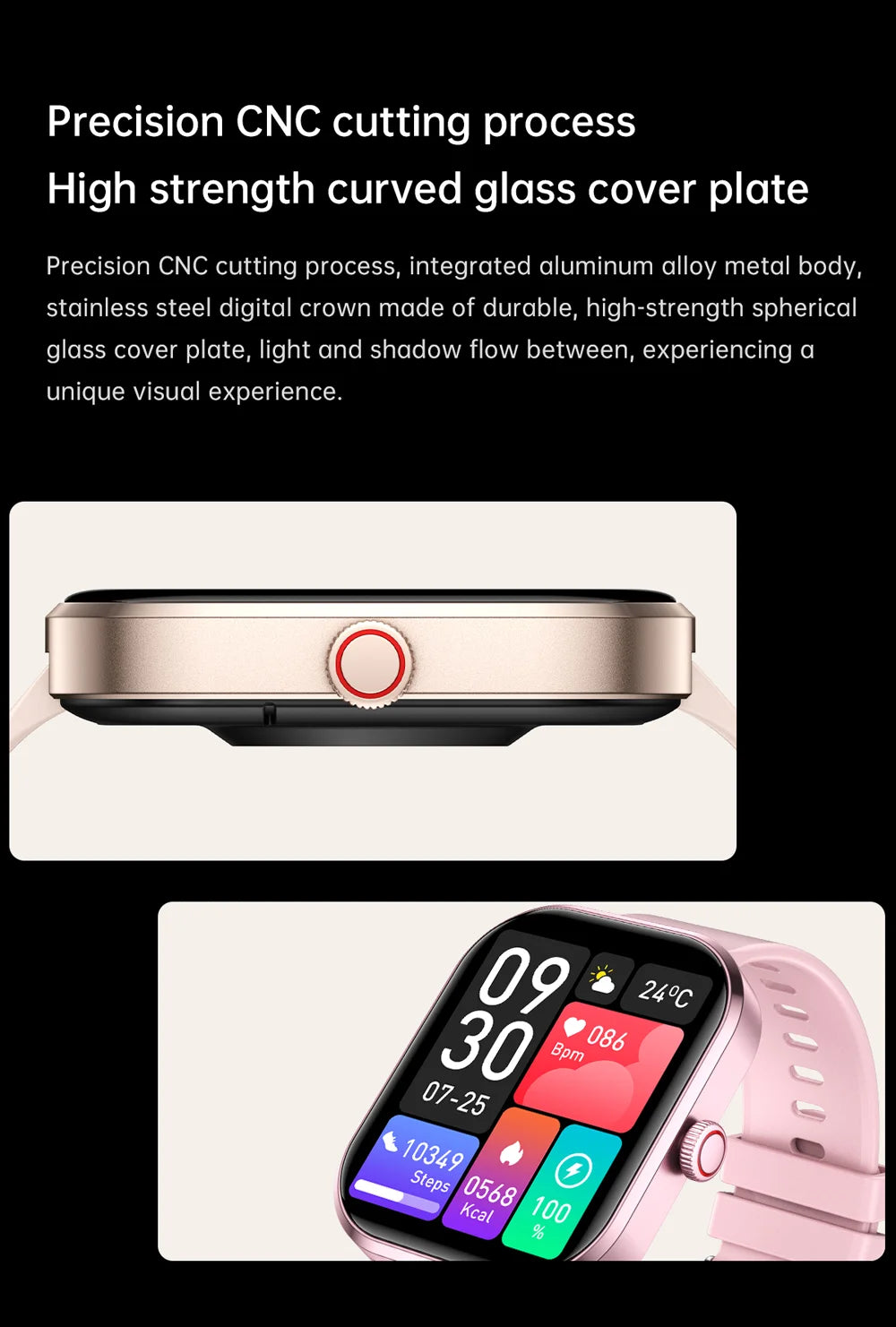 Lige 2.01 "tela hd relógio personalizado rosto relógio inteligente feminino à prova dwaterproof água esporte senhoras relógios bt chamada monitor de saúde feminino smartwatch