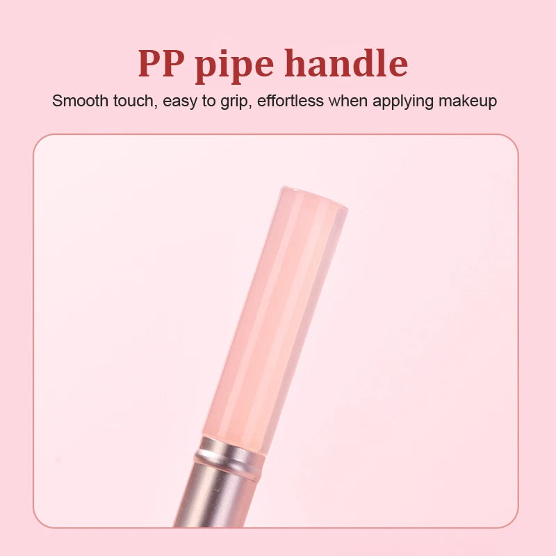 Pincel de maquiagem corretivo labial de silicone, pincel de silicone para bálsamo labial, brilho labial, batom multifuncional