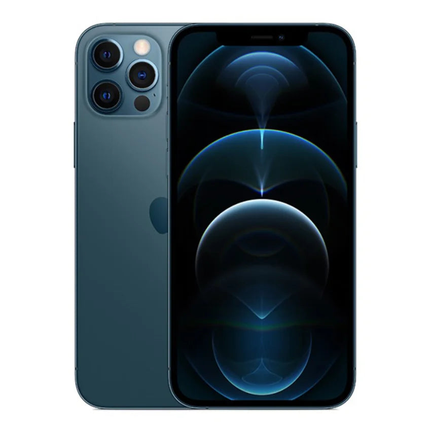 iPhone 12 pro desbloqueado smartphone 128gb/256gb rom 6.1 'display oled a14 chip biônico face id 12mp câmera tripla celular