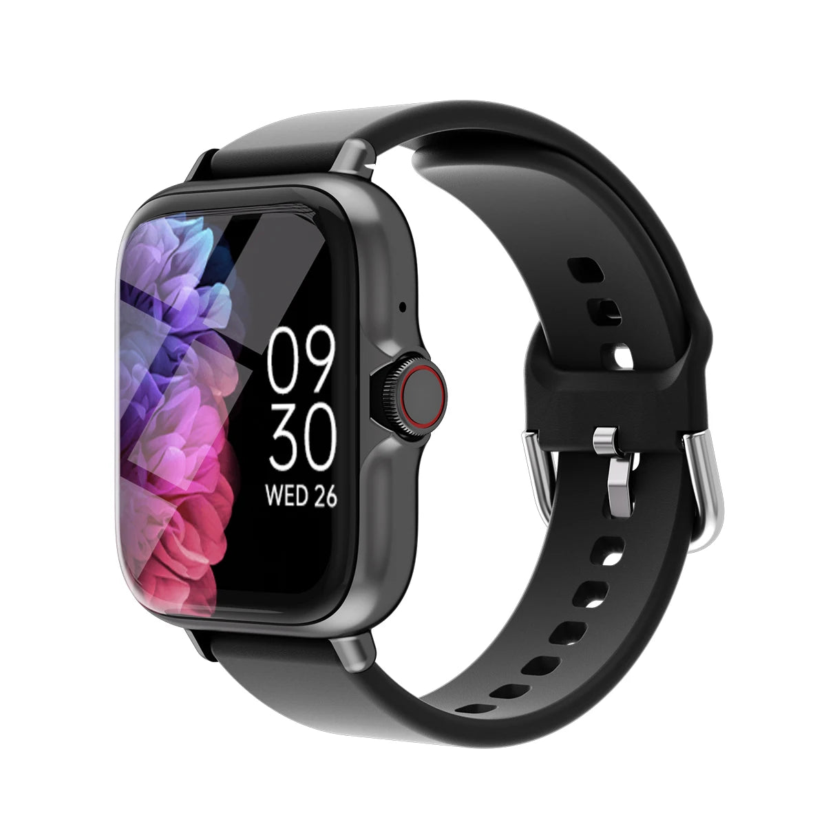 Relógio inteligente de 1,83 '' com mensagem, resposta, chamada, monitoramento do sono, pedômetro esportivo, alertas de informações para iPhone Android
