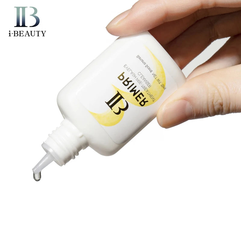 I Beauty-Eyelash Extension Glue Primer Series, Banana, Coco, Perfume de Rosa, Sem Álcool, IB, Cleanser Clear Eyelash, Maquiagem
