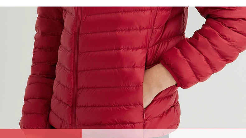 Homem 90% pato para baixo jaqueta com capuz inverno outono casaco masculino ultra leve jaquetas quentes outwear parkas ao ar livre roupas de campanha