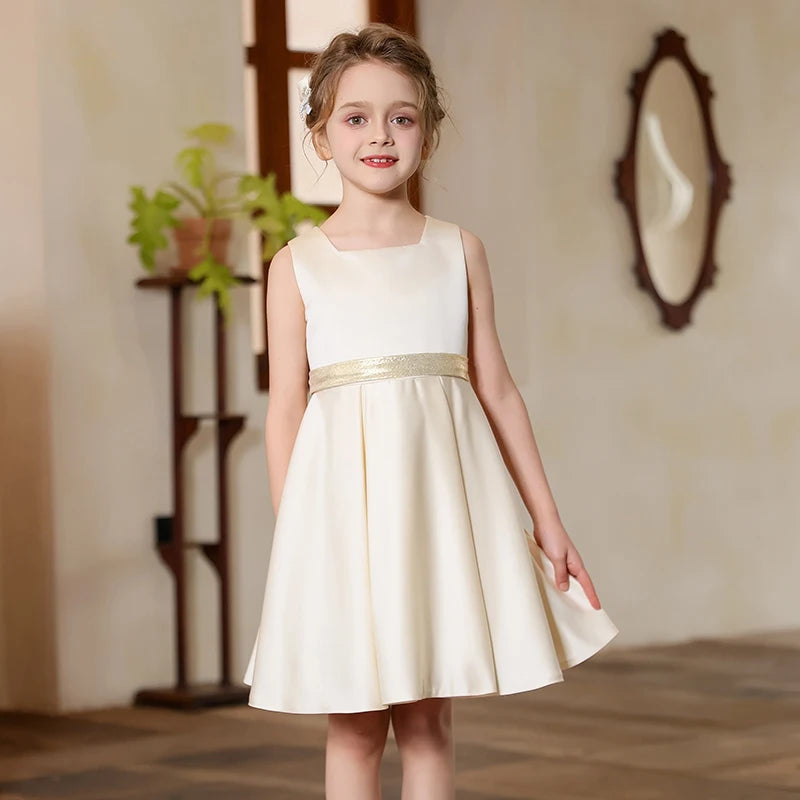 Fantasia princesa cerimônia de casamento vestido festivo para a menina crianças traje da dama de honra luxo piano desempenho vestidos crianças roupas