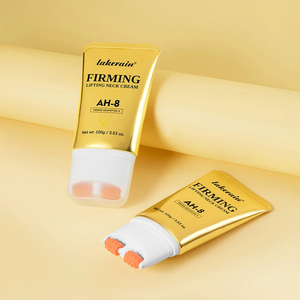 AH-8 creme de pescoço firmador nutritivo profundo loção hidratante para pescoço suaviza linhas finas melhora a firmeza da pele do pescoço produto de cuidados com a pele