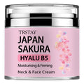 Japão Sakura Essence Cream, Sakura Tone Up Cream com Ácido Hialurônico,