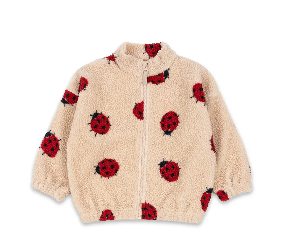 2024 inverno ks crianças algodão lã de cordeiro quente outerwear roupas meninas impressão casacos do bebê meninos mais jaquetas de lã crianças roupas