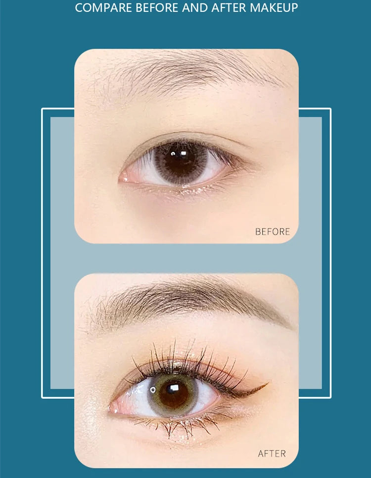 Sobrancelhas produto de maquiagem chinesa com lápis de sobrancelha à prova d'água marca madeira dura recarga profissional beleza completa cosméticos incomuns