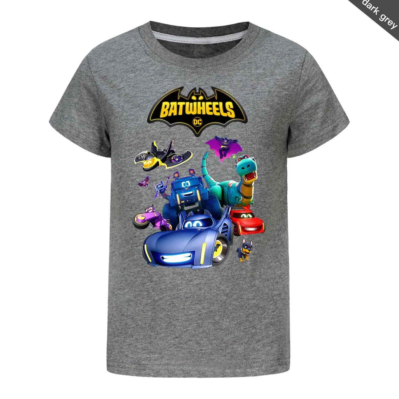 Engraçado batwheels manga curta crianças roupas camisetas verão crianças topos dos desenhos animados camisetas casuais de algodão meninos meninas clothes3057