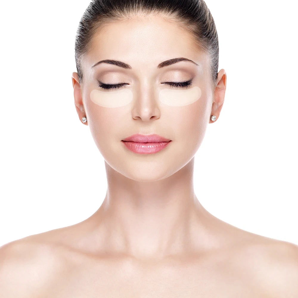 Ácido hialurônico microagulha remendos para os olhos máscara para anti envelhecimento olheiras hidratante sob almofadas de gel para os olhos cuidados com a pele