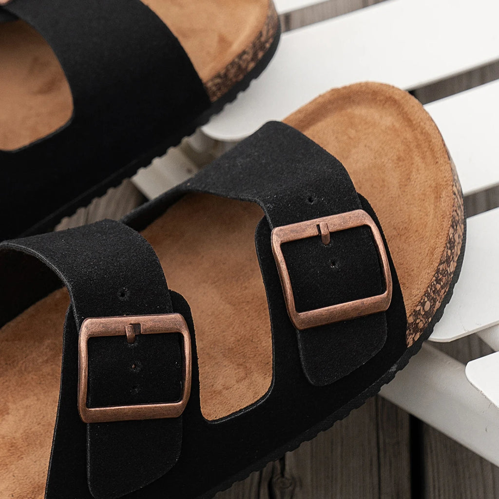 Chinelos da moda masculina para homem mulher casa ao ar livre impermeável antiderrapante deslizamento versátil sandálias romen sapatos Size39-46