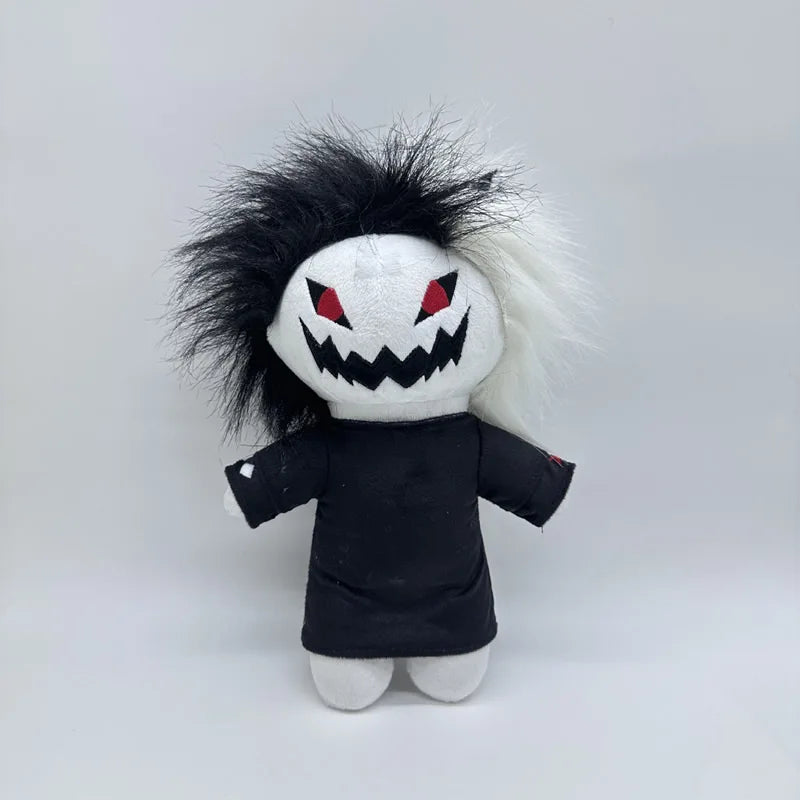 27cm rússia zxc gato boneca de pelúcia macio dos desenhos animados anime plushie brinquedo kawaii preto cosplay prop bonecas para crianças aniversário gif