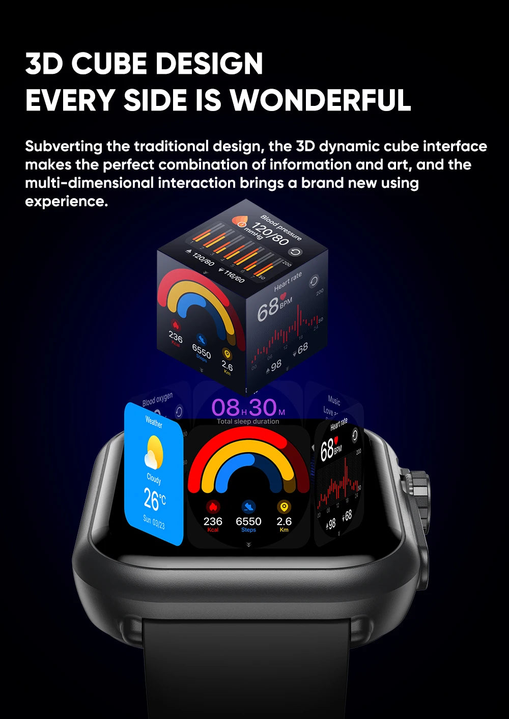 2025new para xiaomi ios relógio ultra2 relógios inteligentes feminino 1000mah 1.85 "amoled tela de toque completa bt chamada senhoras moda smartwatch