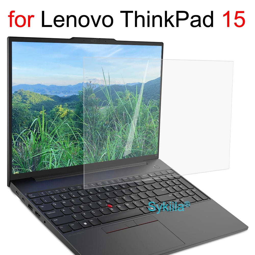 Protetor de tela para lenovo thinkpad 15 x9 e15 l15 p15 t15 p1 p15s p15v t15g t15p aura x1 gen 4 hd filme de pele fosca transparente