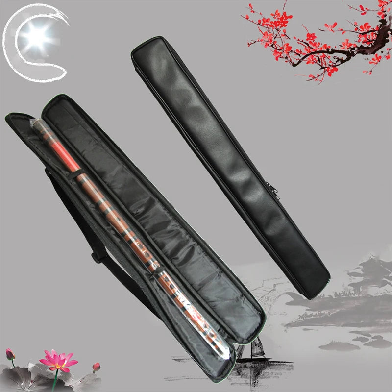 Saco de flauta portátil saco de armazenamento vertical universal engrossado couro à prova dwaterproof água caso de armazenamento saxofone instrumentos acessórios
