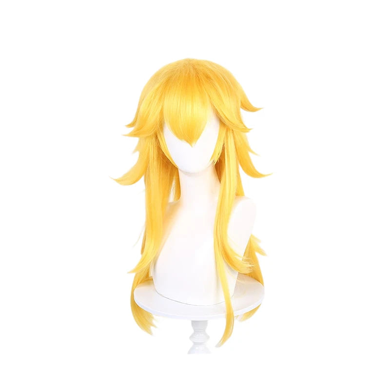 Pêssego rosalina vestido meninas margarida cosplay roupas crianças halloween vestir-se roupas de verão rendas applique princesa traje