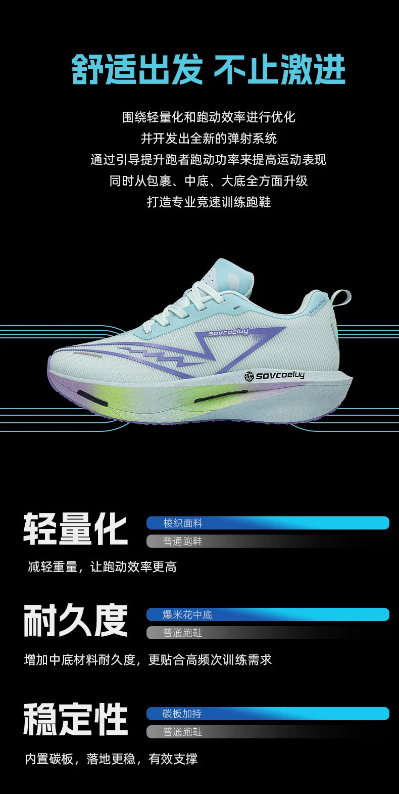 Tênis de Corrida com Placa de Carbono Especial para Maratona, Respirável e Leve, Confortável para Mulheres, Sneakers Antiderrapantes