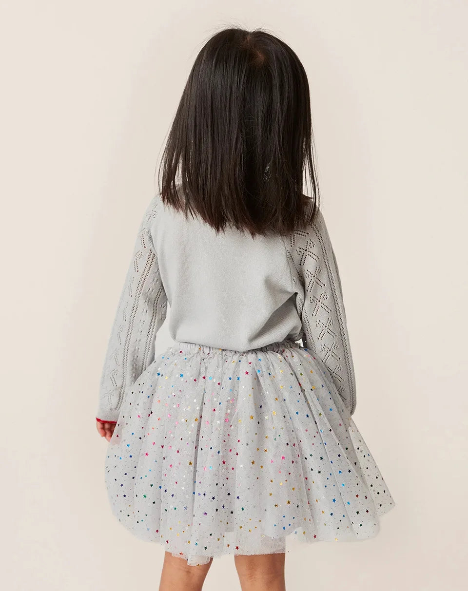 Verão ks bebê meninas cereja malha vestido crianças roupas meninas vestidos de princesa saias festa de natal manga longa vestidos