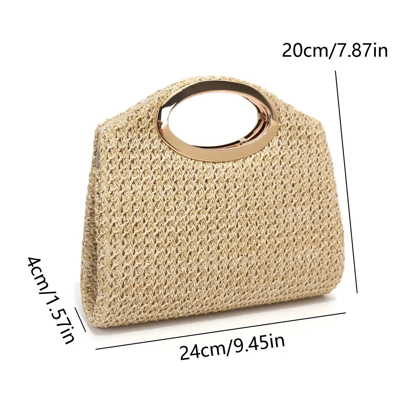 Senhoras bolsa de palha sacos de noite pérola flip capa saco cosmético praia férias essencial portátil envelope embreagem bolsa