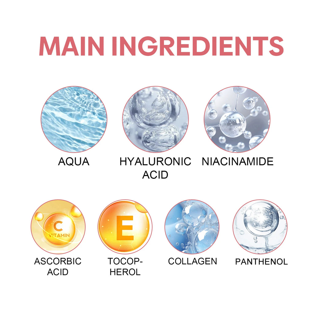 Sérum Facial 5 em 1 para Redução de Linhas Finas, Firmador, Redutor de Manchas e Pigmentação, Hidratante e Firmador da Pele.