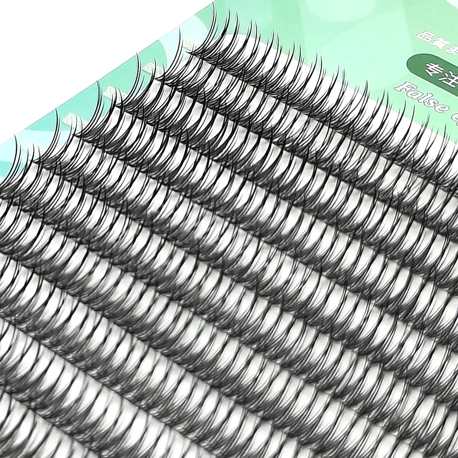 Adiya 390 pçs diy natural cluster cílios de alta qualidade cauda peixe seda cílios postiços cauda de andorinha voar extensões maquiagem