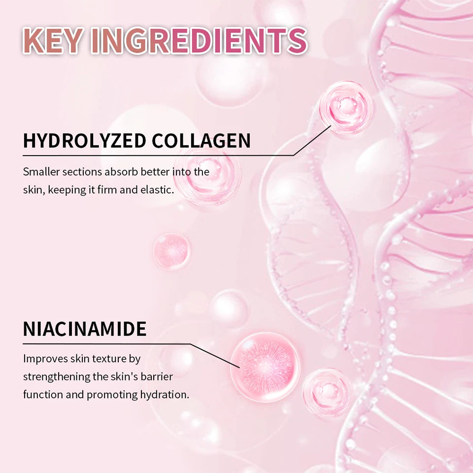 Creme facial de colágeno antienvelhecimento, 100ml, niacinamida, gel hidratante para apertar, calmar a firmeza, cuidados com a pele