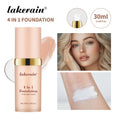 4 em 1 fundação de longa duração hidratante corretivo à prova dwaterproof água mesmo tom de pele spf 30 líquido hidratante corretivo de cobertura completa