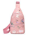 Mochila pequena Sling para mulheres, Crossbody Chest Bag, Daypack for Travel, Sport Sling