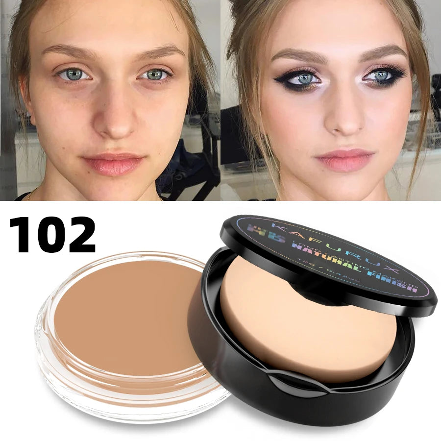 Base corretiva de alta cobertura, 9 cores, 1 peça, anti-círculo escuro, sardas, longa duração, à prova d'água, creme bb, base de maquiagem facial