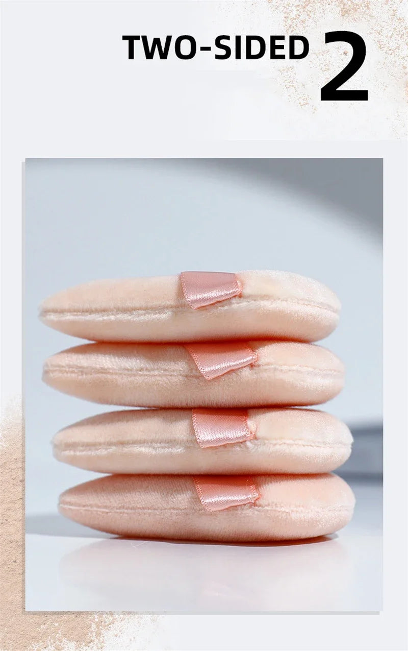 Veludo cosméticos fundação puff macio triângulo maquiagem puffs feminino rosto beleza esponja liquidificador lavável maquiagem em pó acessórios