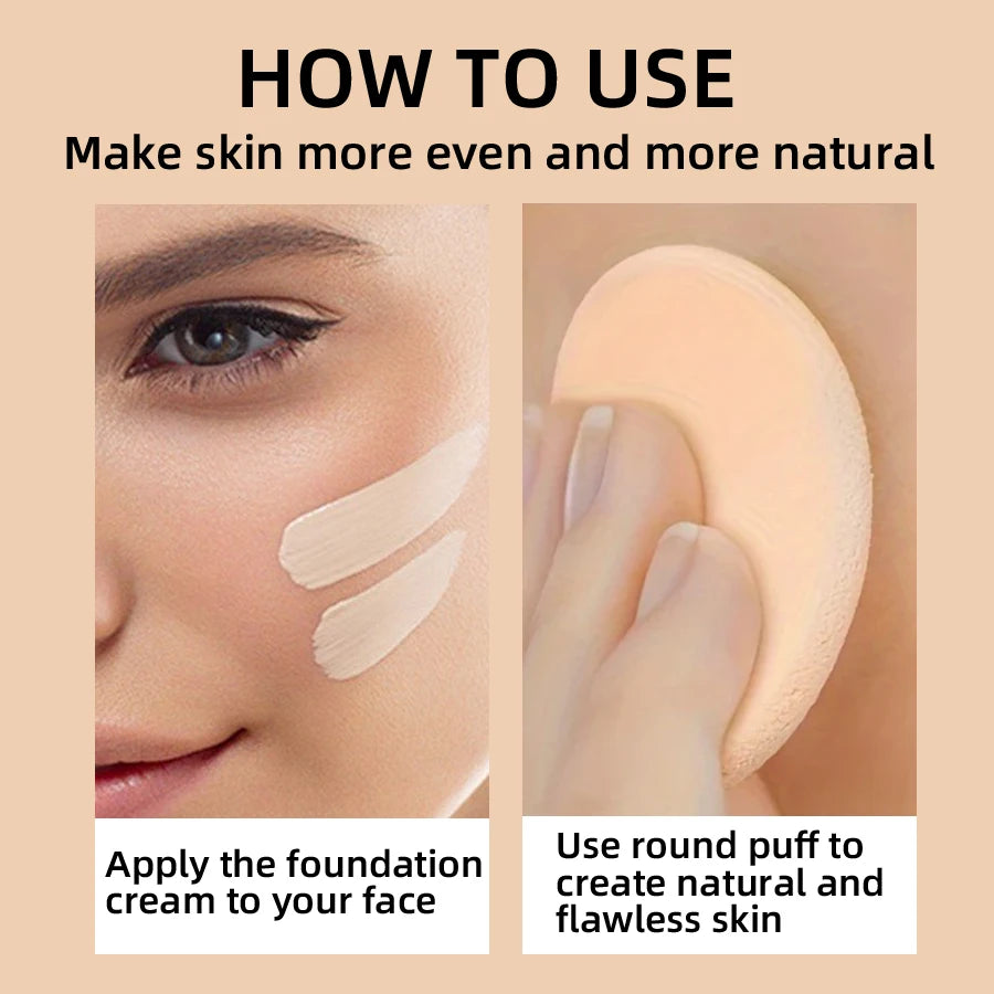 Base corretiva de alta cobertura, 9 cores, 1 peça, anti-círculo escuro, sardas, longa duração, à prova d'água, creme bb, base de maquiagem facial