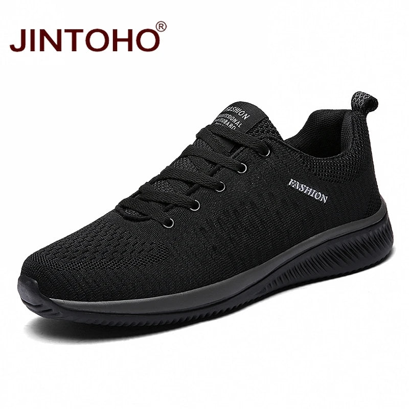 Jintoho marca masculina sapatos de moda casuais sapatos masculinos baratos tênis preto respirável sapatos 2025 tênis masculinos zapatillas hombre