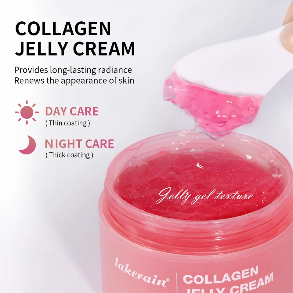 Creme facial de colágeno antienvelhecimento, 100ml, niacinamida, gel hidratante para apertar, calmar a firmeza, cuidados com a pele