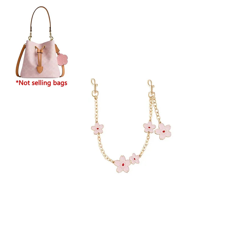 Corrente Extensora de Bolsa Cherry para Bolsas Femininas Rowan22 - Acessório Durável, Moderno e Elegante para Presente de Dia dos Namorados
