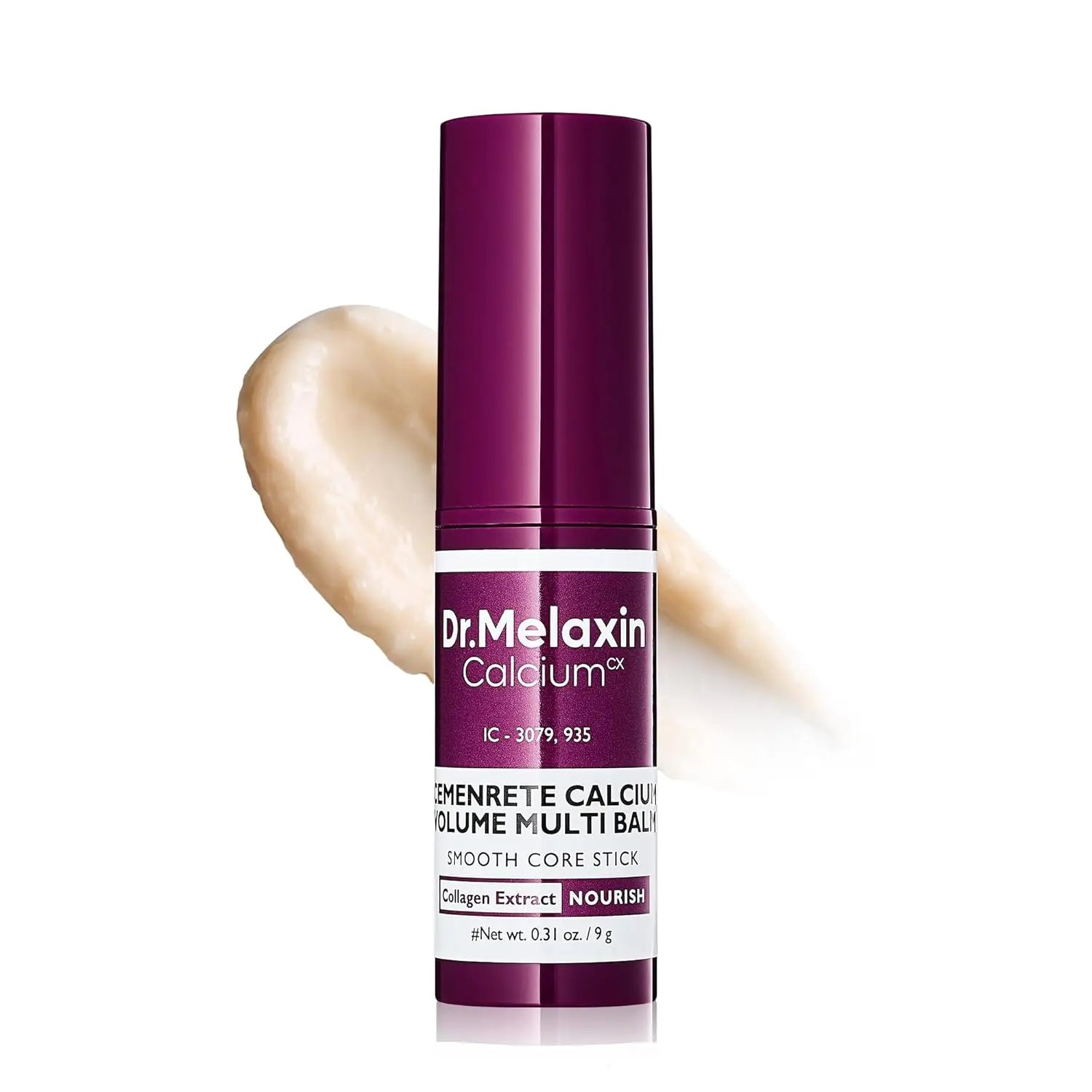 Bálsamo Multifuncional de Cálcio 9g Tudo em Um para Rugas, Volume e Colágeno - Tratamento Facial e Ocular