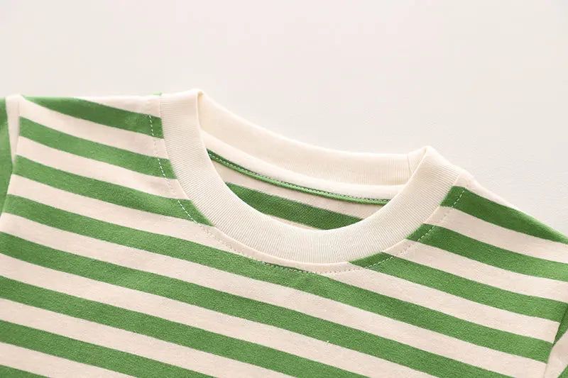 Verão crianças meninos roupas da criança casual dinossauro roupas tiras t camisa dos desenhos animados babador calças curtas 2 pçs/set crianças terno conjuntos